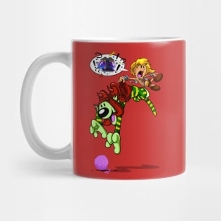 Fighting or fun? Mug